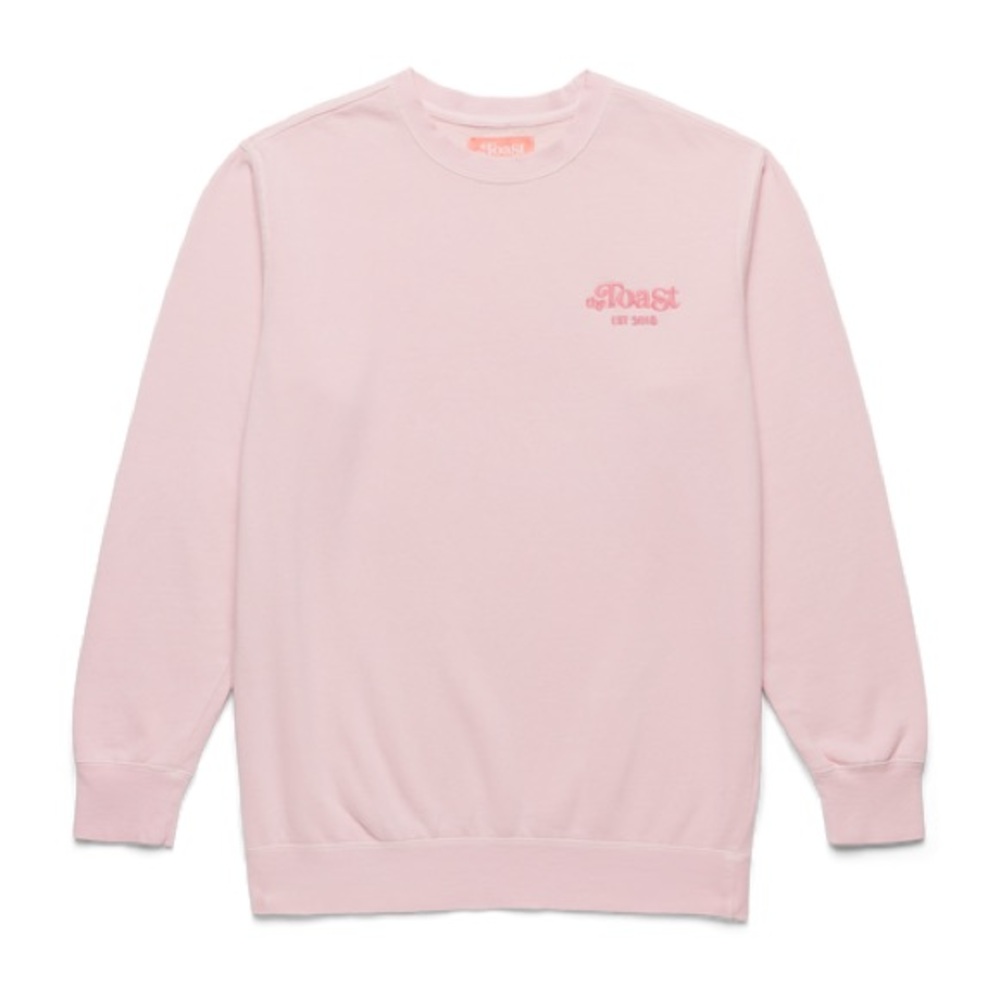 The Toast Logo Crewneck Soft Pink
